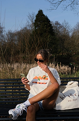 Fresh & Fruity Oversized Tee - Kiwi & Co