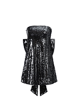 No.2: The Black Sequin Bow Dress - Kiwi & Co