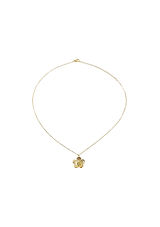 Pansy Petal Gold Necklace - Kiwi & Co