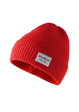 Poppy Red Beanie Hat - Kiwi & Co