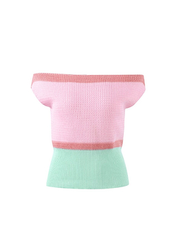 Sorbet Off-The-Shoulder Top