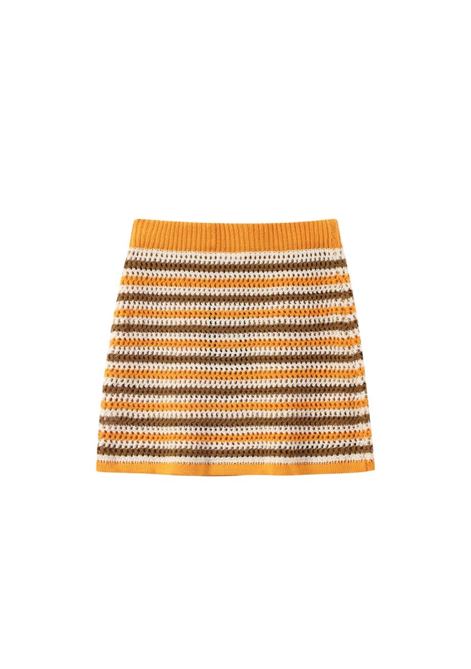 Cookie Crochet Mini Skirt