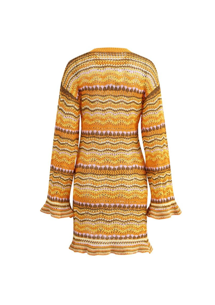 Papaya Walking On Sunshine Mini Dress