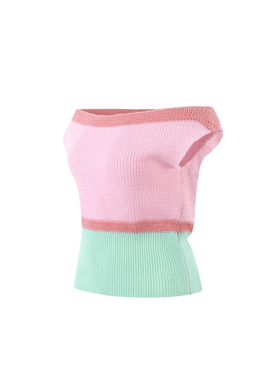 Sorbet Off-The-Shoulder Top