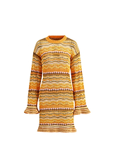 Papaya Walking On Sunshine Mini Dress