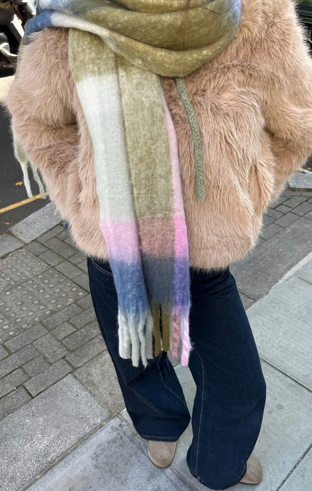 Willow Checked Scarf