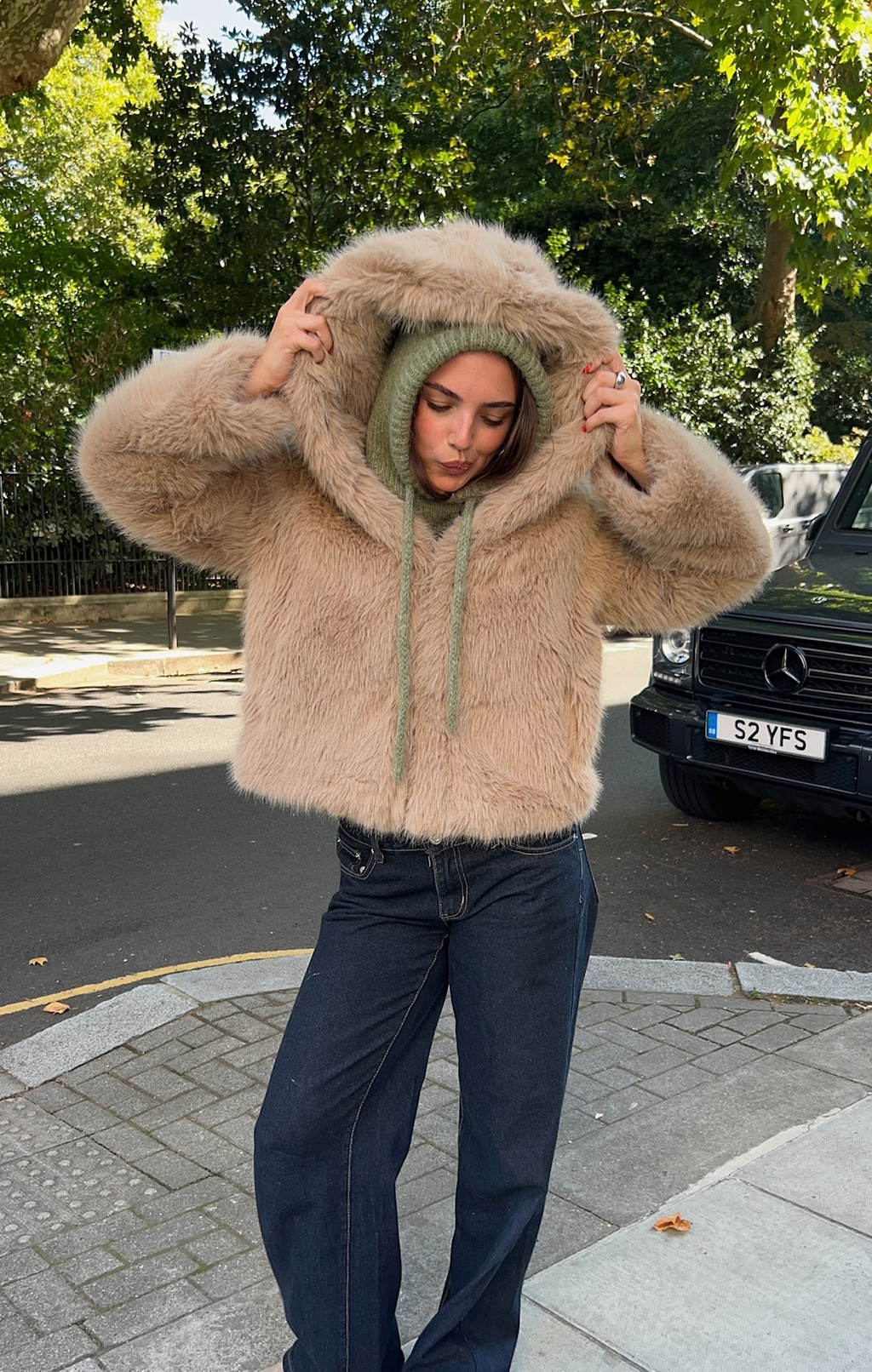 Olive Green Snood