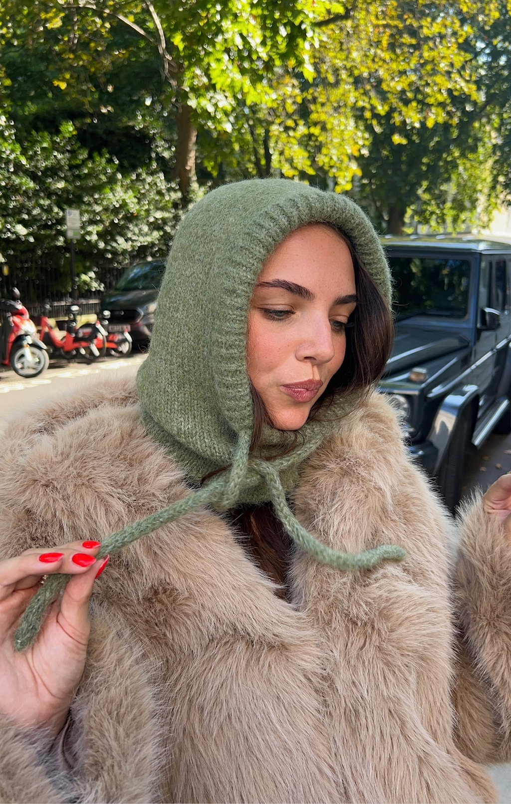 Coming Soon Olive Green Snood