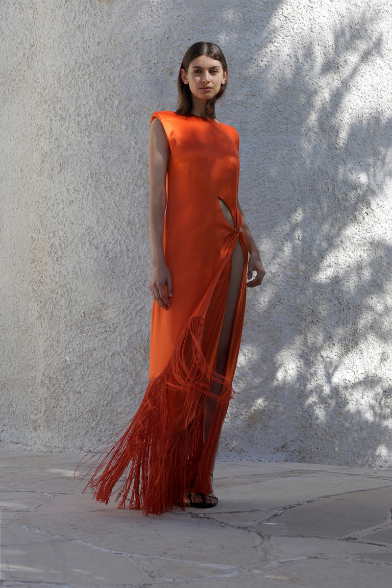 TROCADERO Silk Gown
