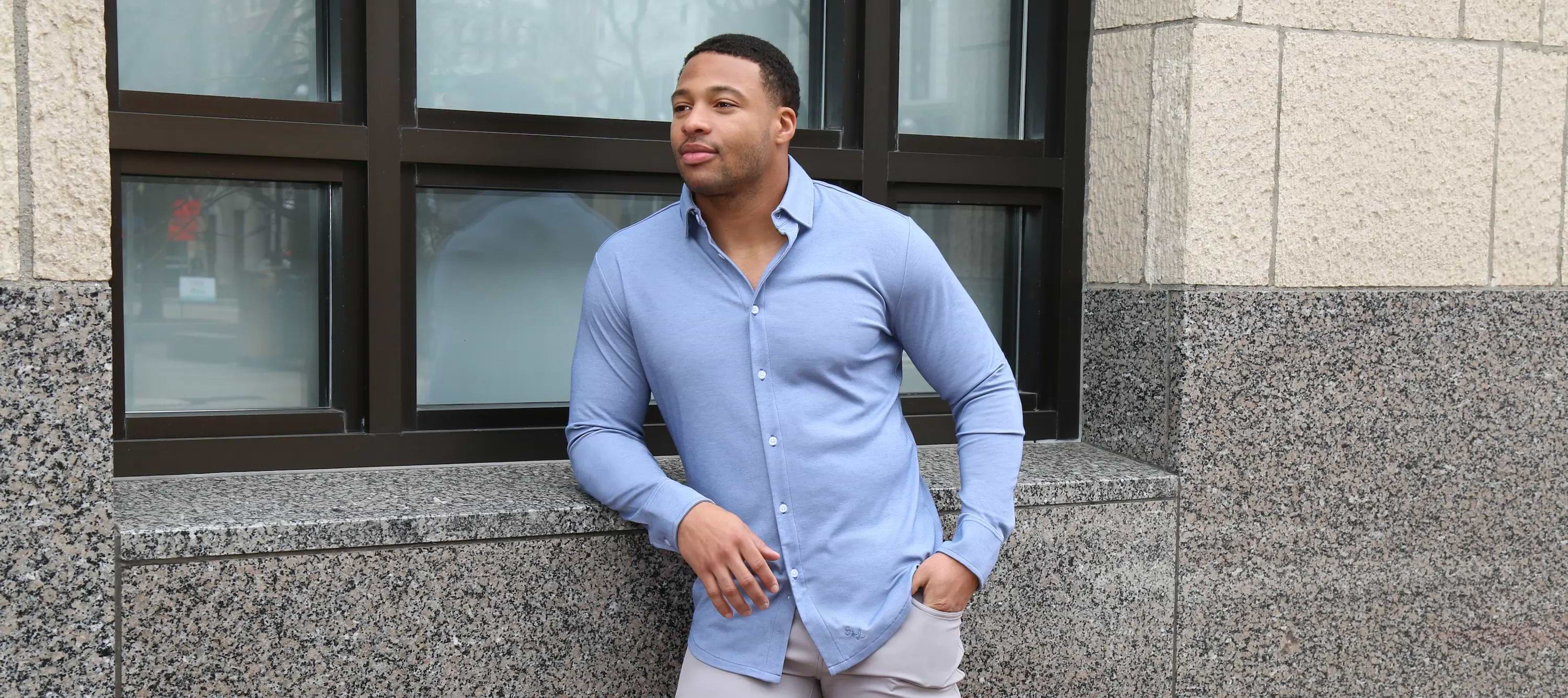 dress shirts for buff guys Best Muscle Fit Dress Shirts for Bodybuilders & Athletic Men (2026) Kojo Fit
