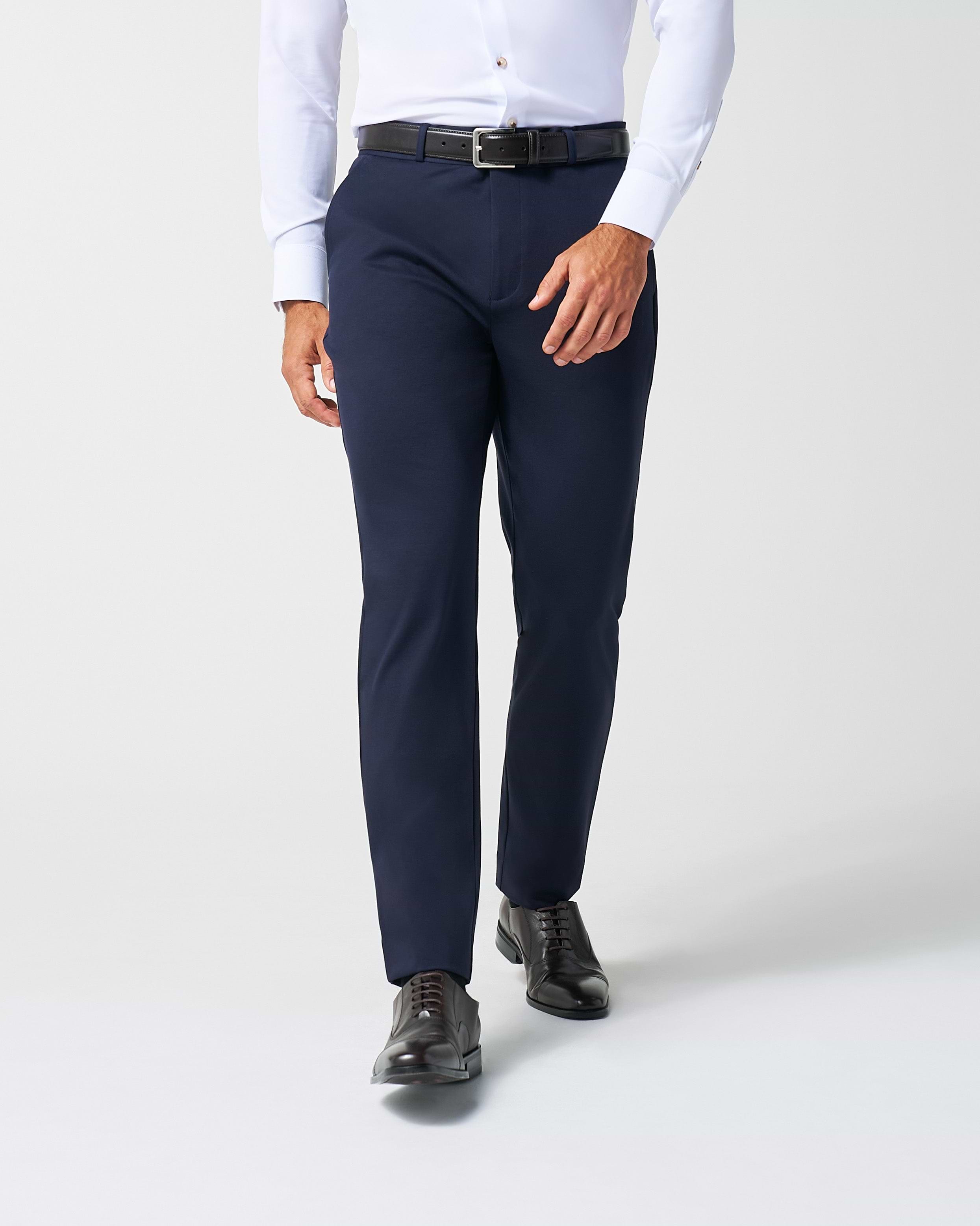 Athletic Fit Stretch Suit Pants - Navy 40W | 34-36L / Navy Athletic Fit Stretch Suit Pants - Navy 40W | 34-36L / Navy