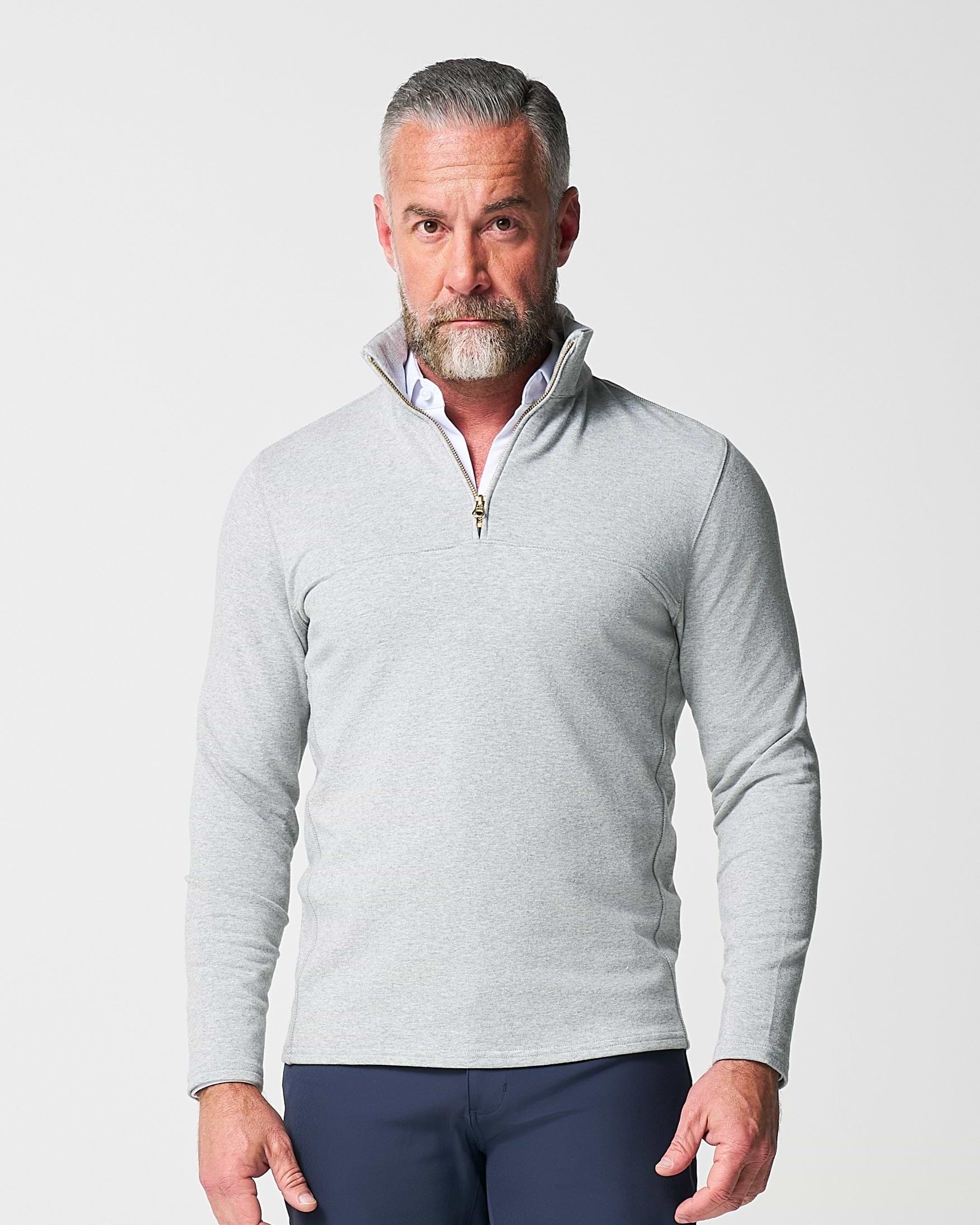Quarter Zip - Heathered Grey 2XL / Heathered Grey Quarter Zip - Heathered Grey 2XL / Heathered Grey