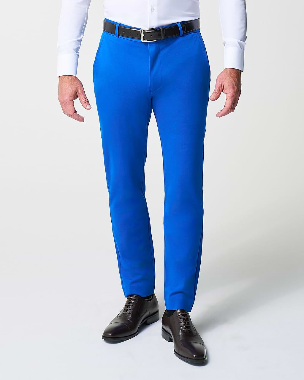Athletic Fit Stretch Suit Pants