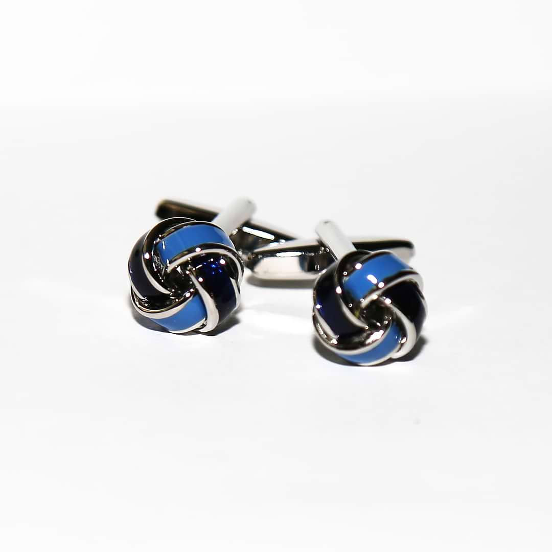 liberty cuffs navy dress blues & Light Blue Knot Cuff Links Color:Emerald Green and Beige Polka Dot These sharp knot design epos:Posconob:Own Buy Black Tie Front Mini