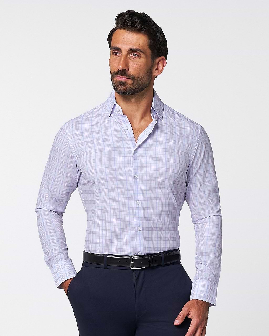 The Lavender Light & Dark Purple Plaid XS / Light & Dark Purple Plaid The Lavender Light & Dark Purple Plaid XS / Light & Dark Purple Plaid