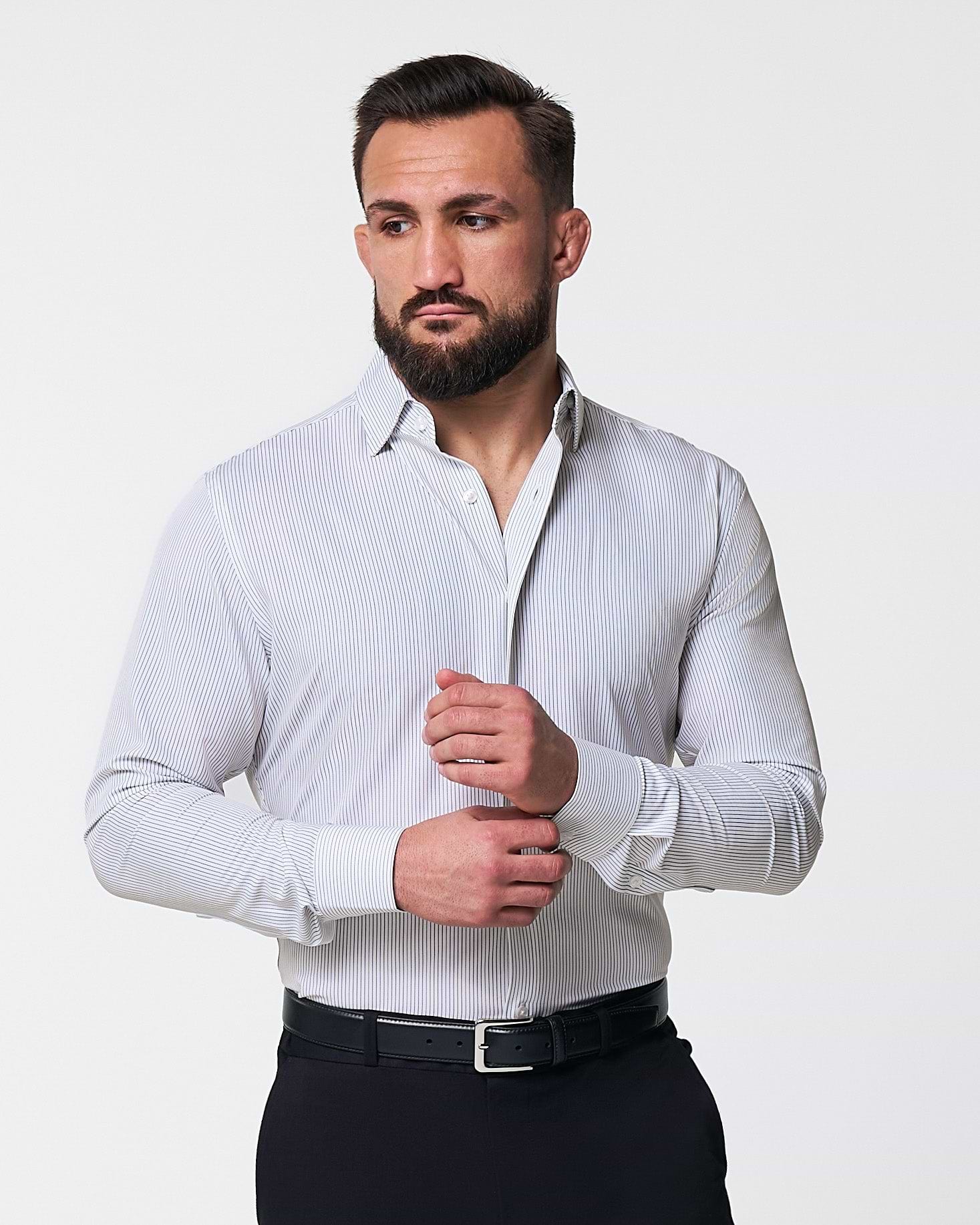 The Wylder" Charcoal Chalked Pinstripe The Wylder" Charcoal Chalked Pinstripe