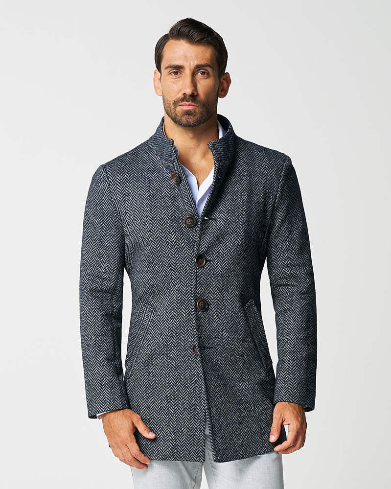 OPEN Button Overcoat