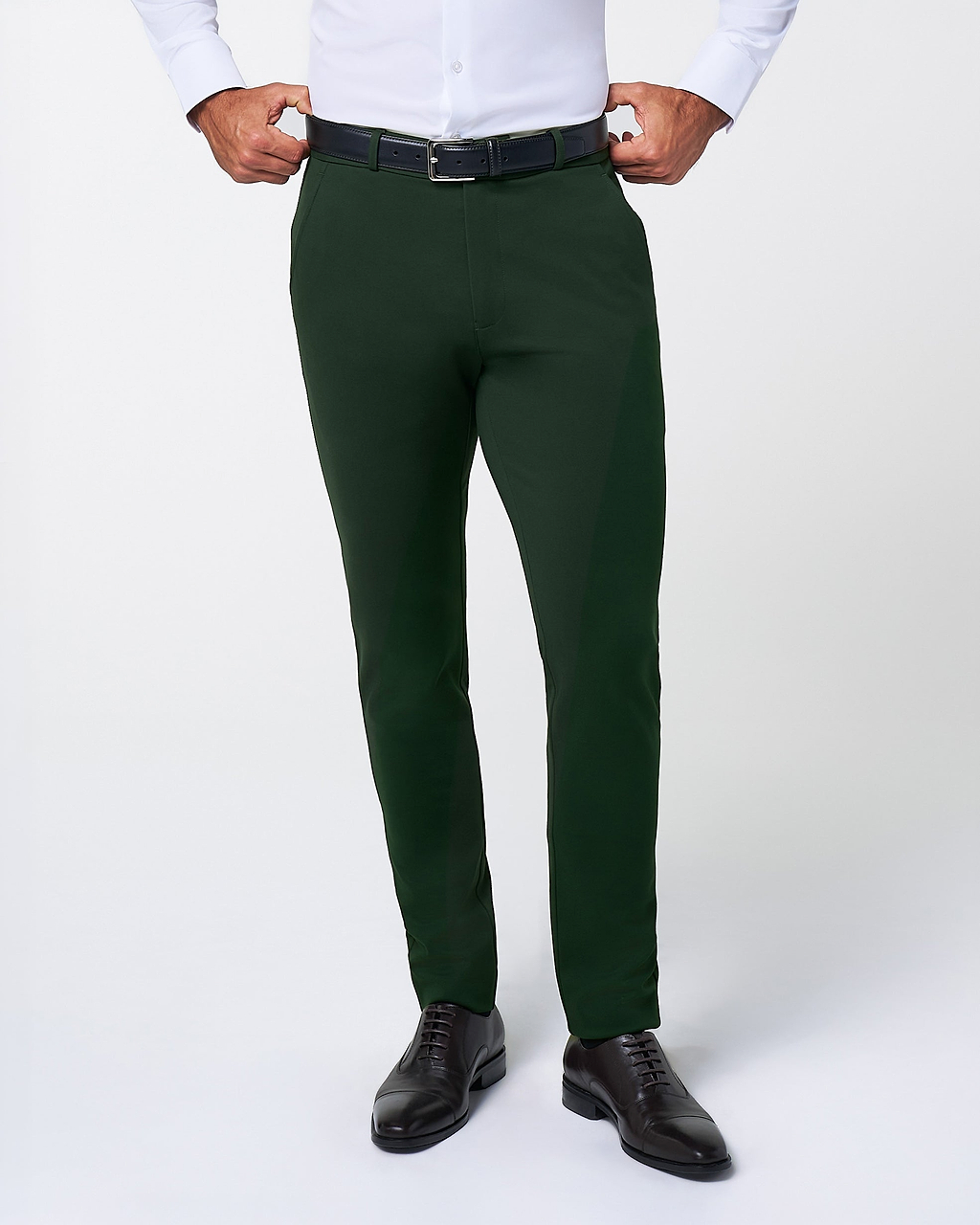 Athletic Fit Stretch Suit Pants