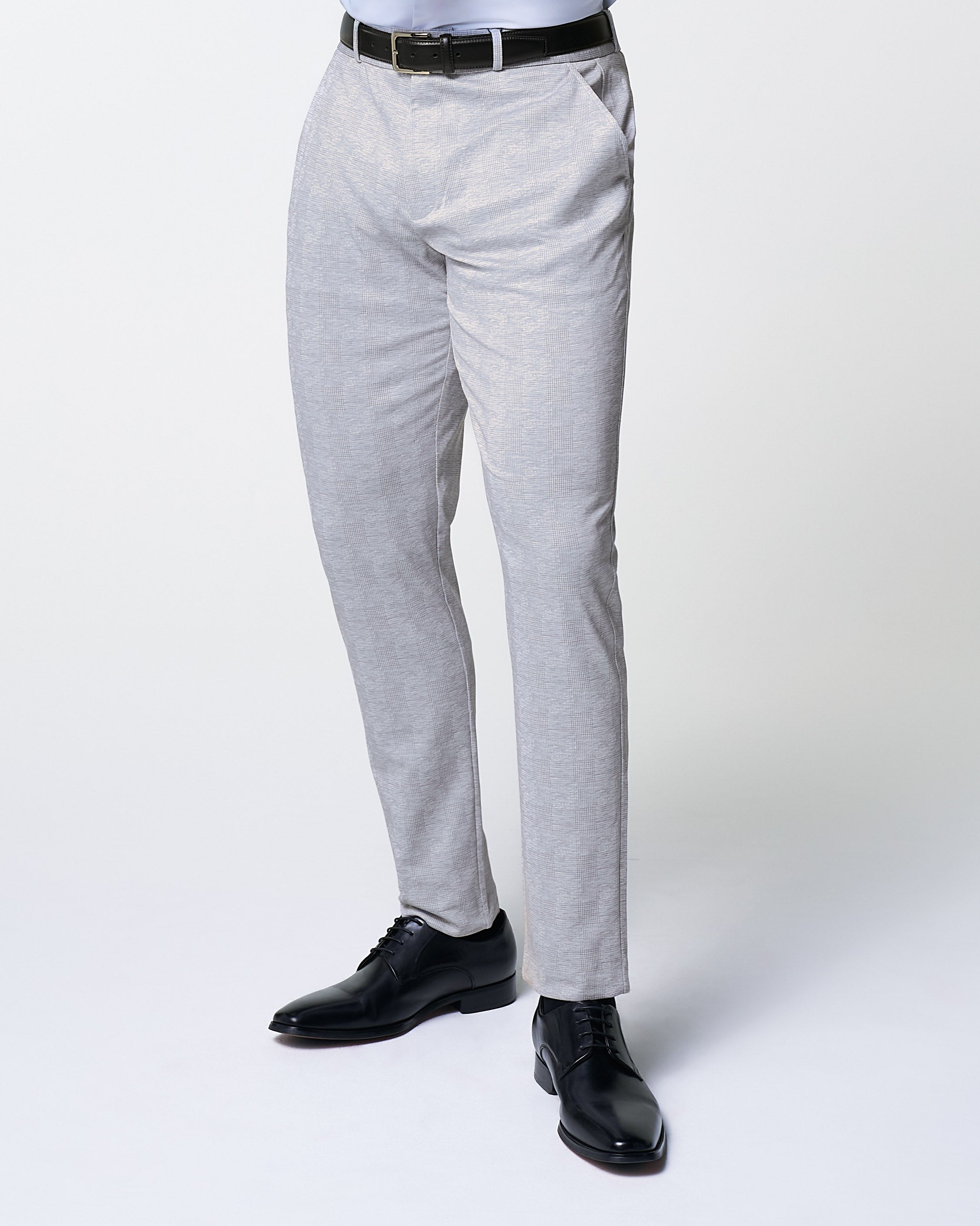 light grey slim fit dress pants Athletic Stretch Suit custom dresses for bridals LONG OFF-WHITE DRESS WITH sleek look Size:S / 15