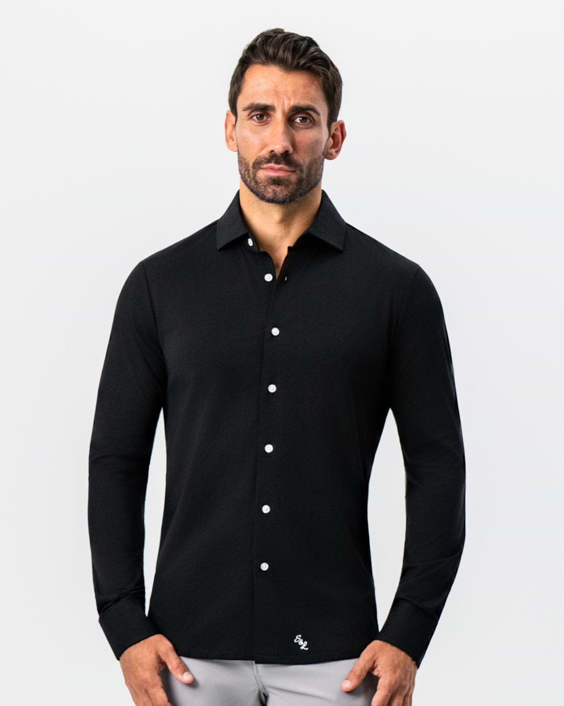 The Dexter" Black Button Down The Dexter" Black Button Down