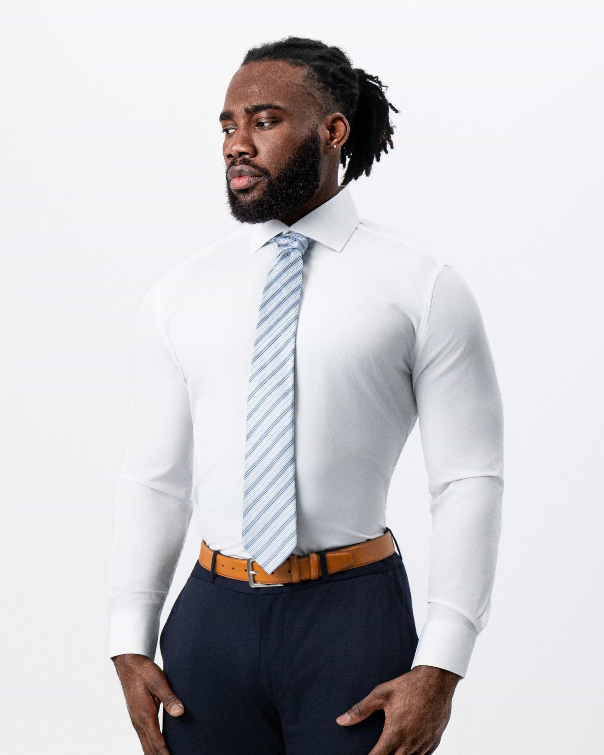 The Springer Solid White - Spread Collar 2XL / Solid White The Springer Solid White - Spread Collar 2XL / Solid White