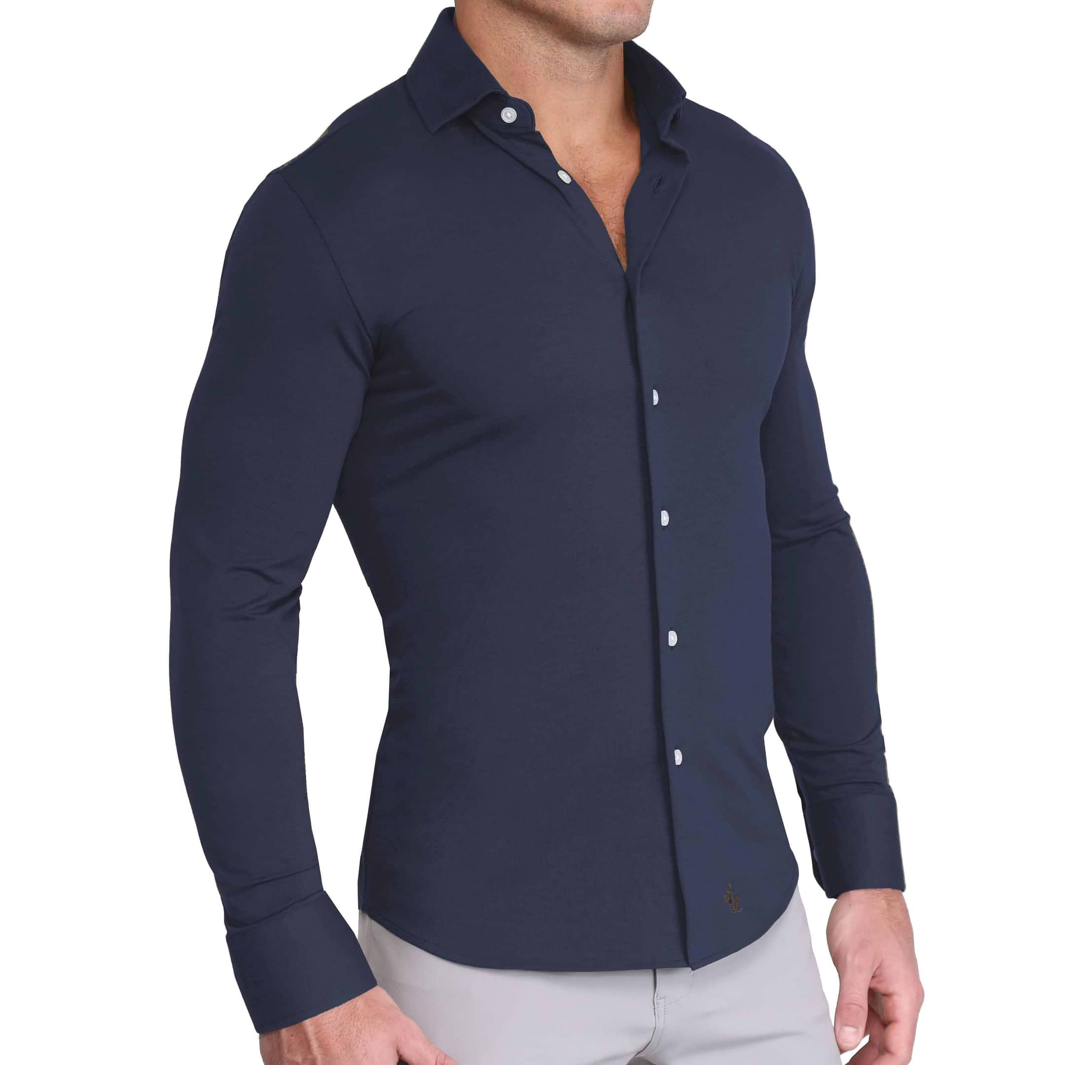 The Stewart Navy Button Down 3XL / Navy