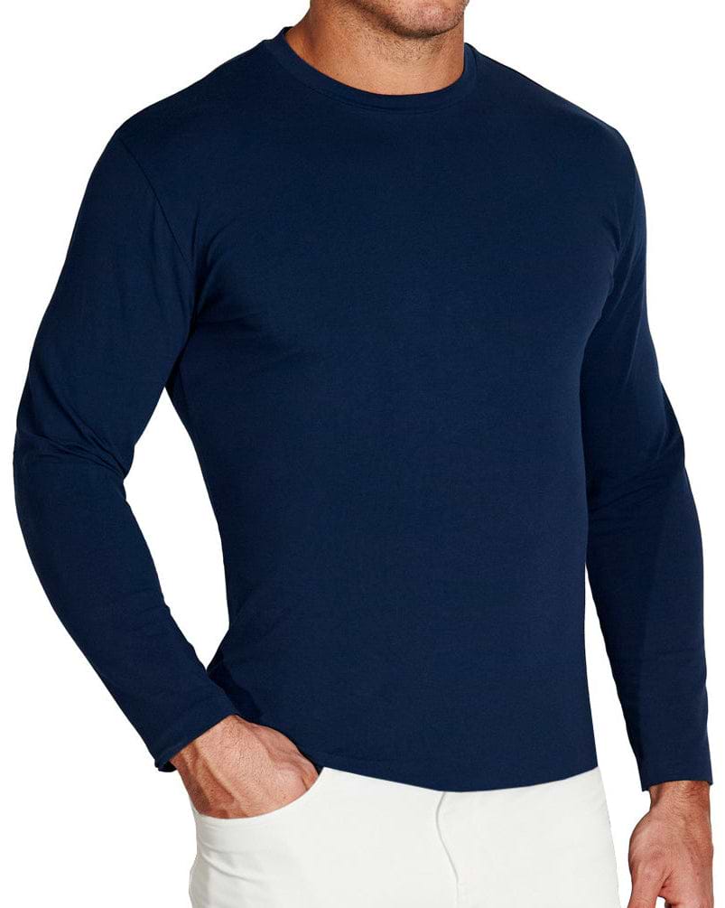 "The Ridgefield" Navy Long Sleeve Crewneck
