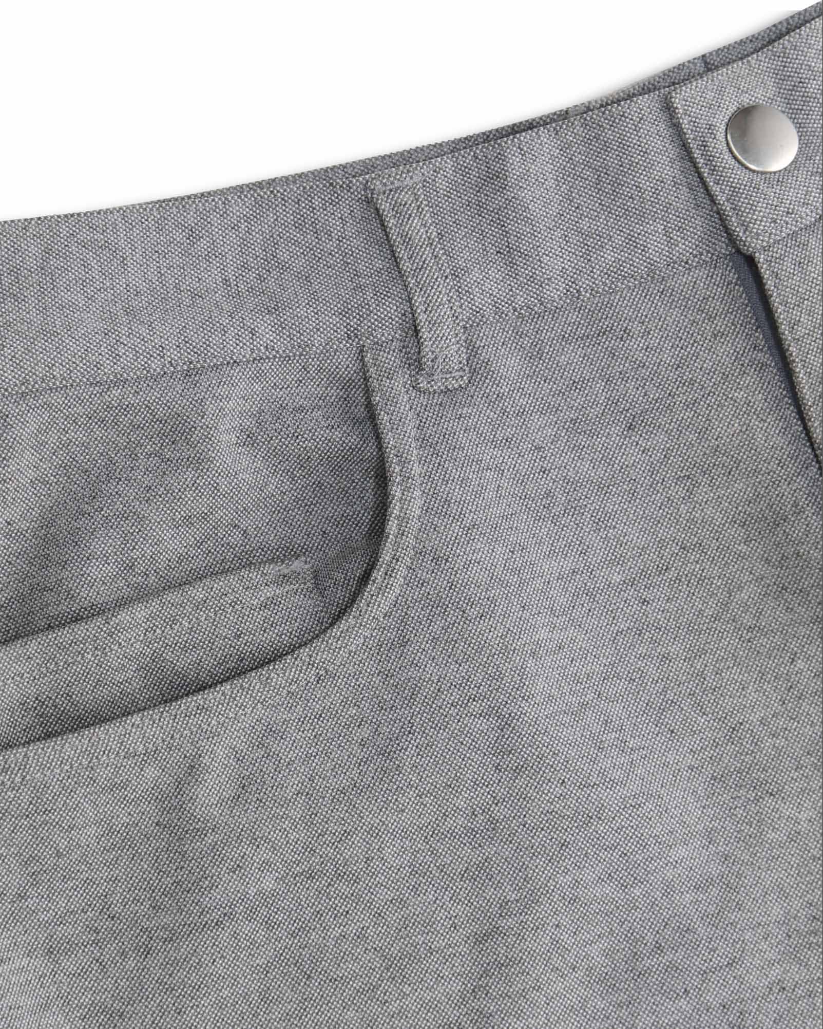 Knit Chino - Light Grey