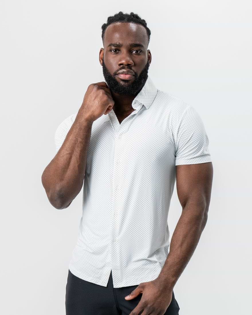 "The Axwell" Black Circle With Dots