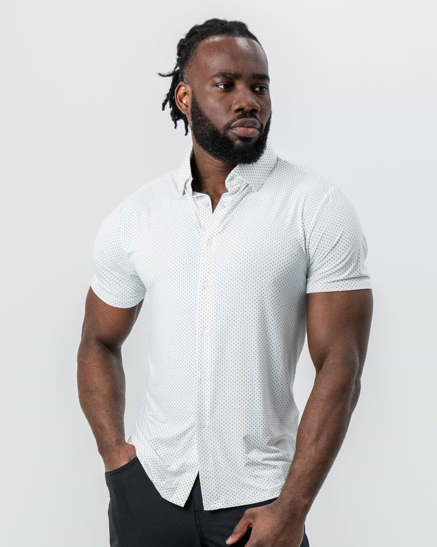 "The Axwell" Black Circle With Dots