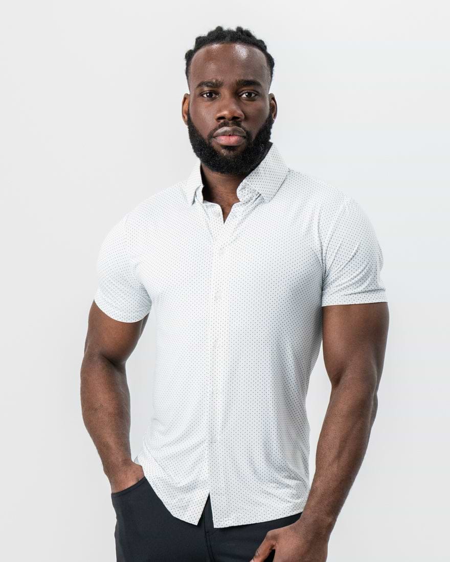 "The Axwell" Black Circle With Dots