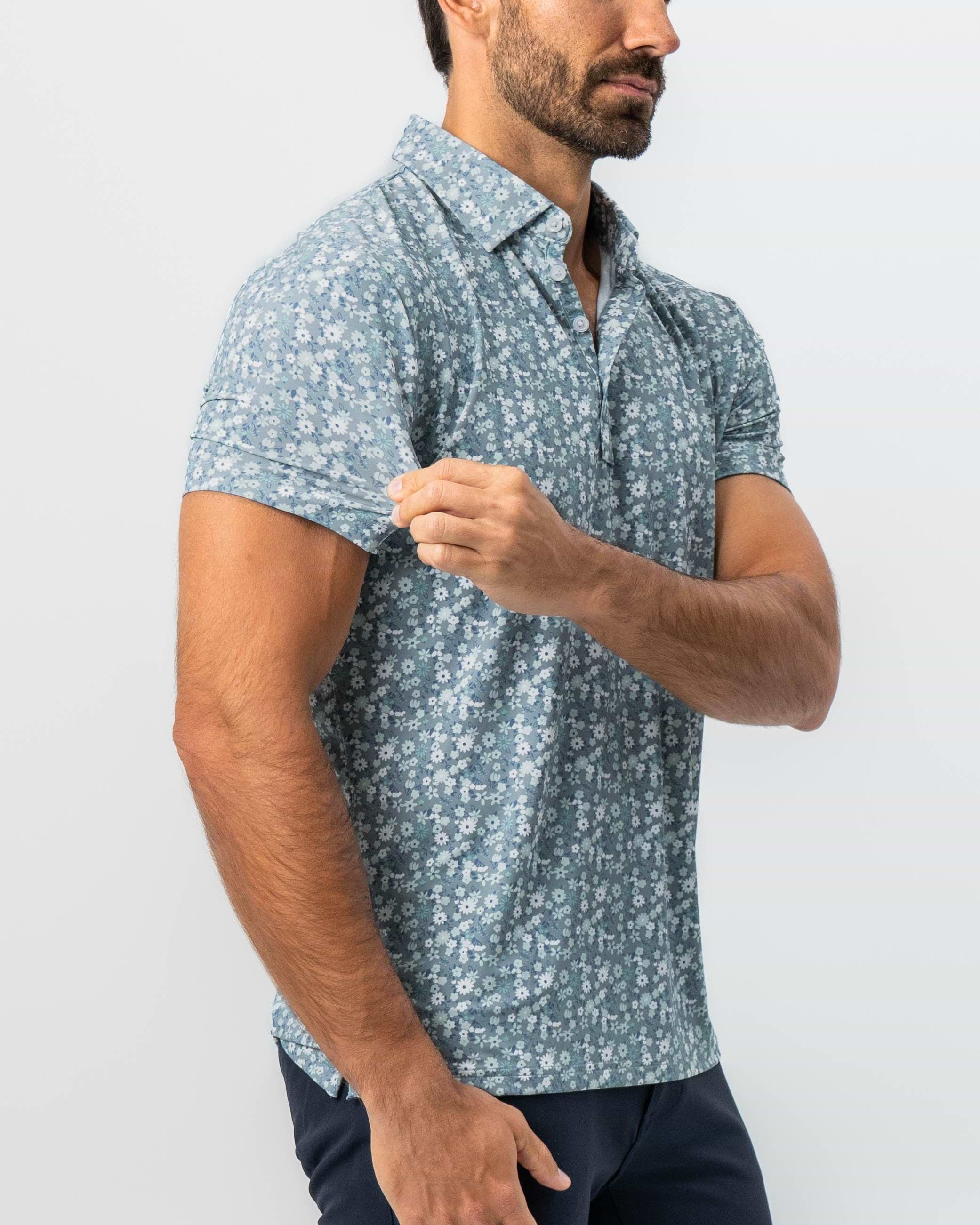 "The Evergreen" Abstract Sage Floral Print