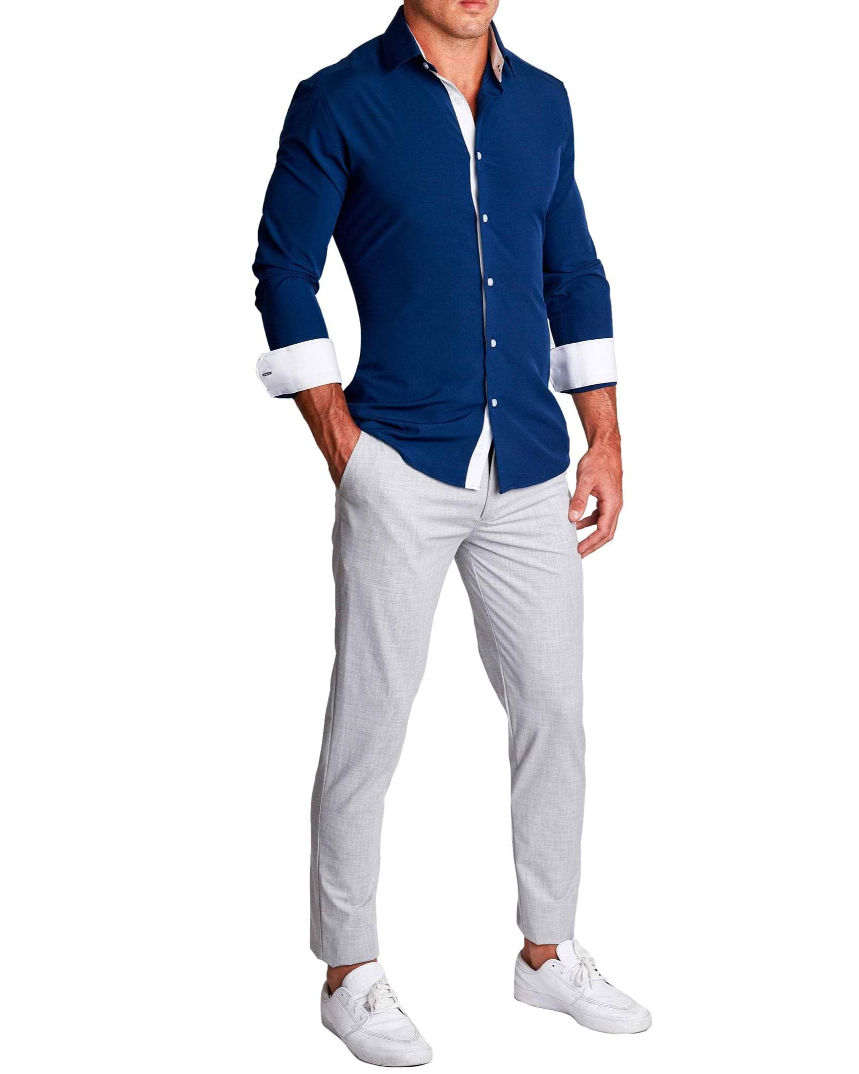 "The Howard" Limited Edition: Navy with White Accents