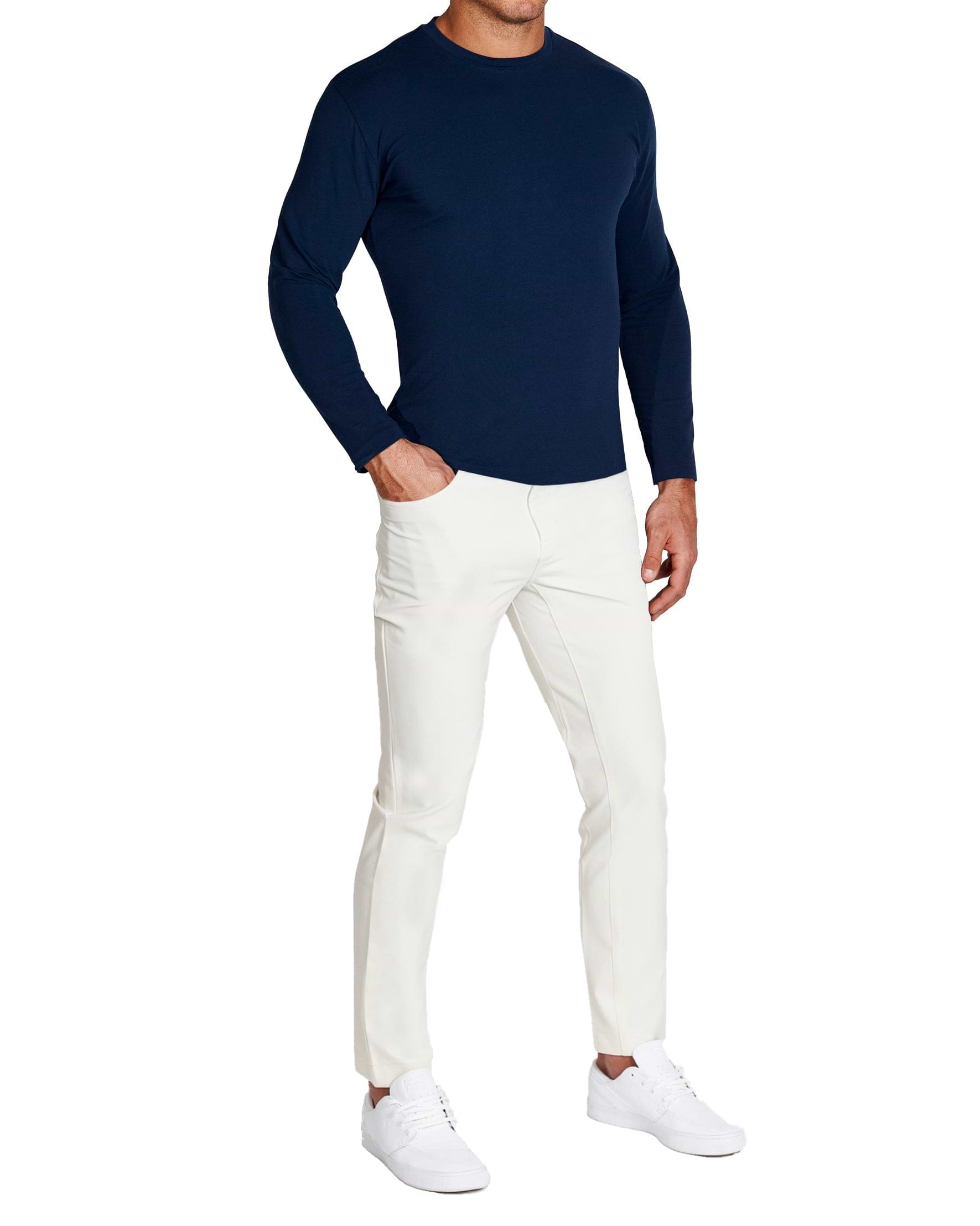 "The Ridgefield" Navy Long Sleeve Crewneck