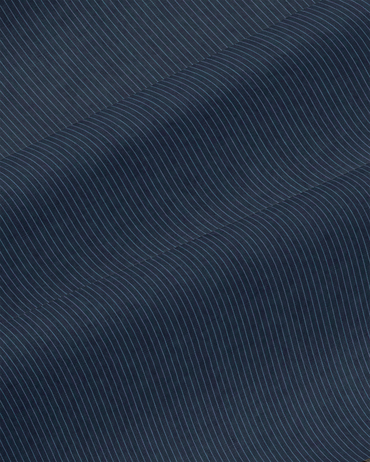 Athletic Fit Stretch Blazer - Navy & White Pinstripe
