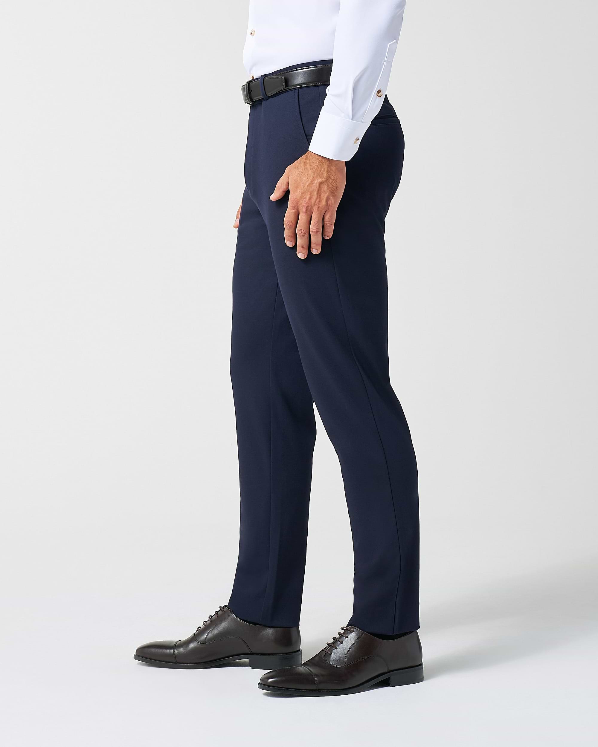 Athletic Fit Stretch Suit Pants