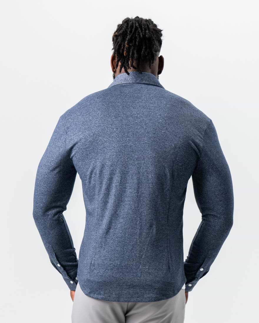 Patch Pocket Button Down - Navy