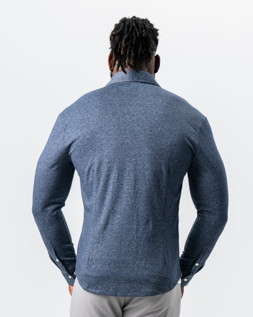 Patch Pocket Button Down - Navy