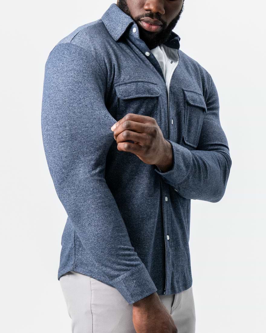 Patch Pocket Button Down - Navy