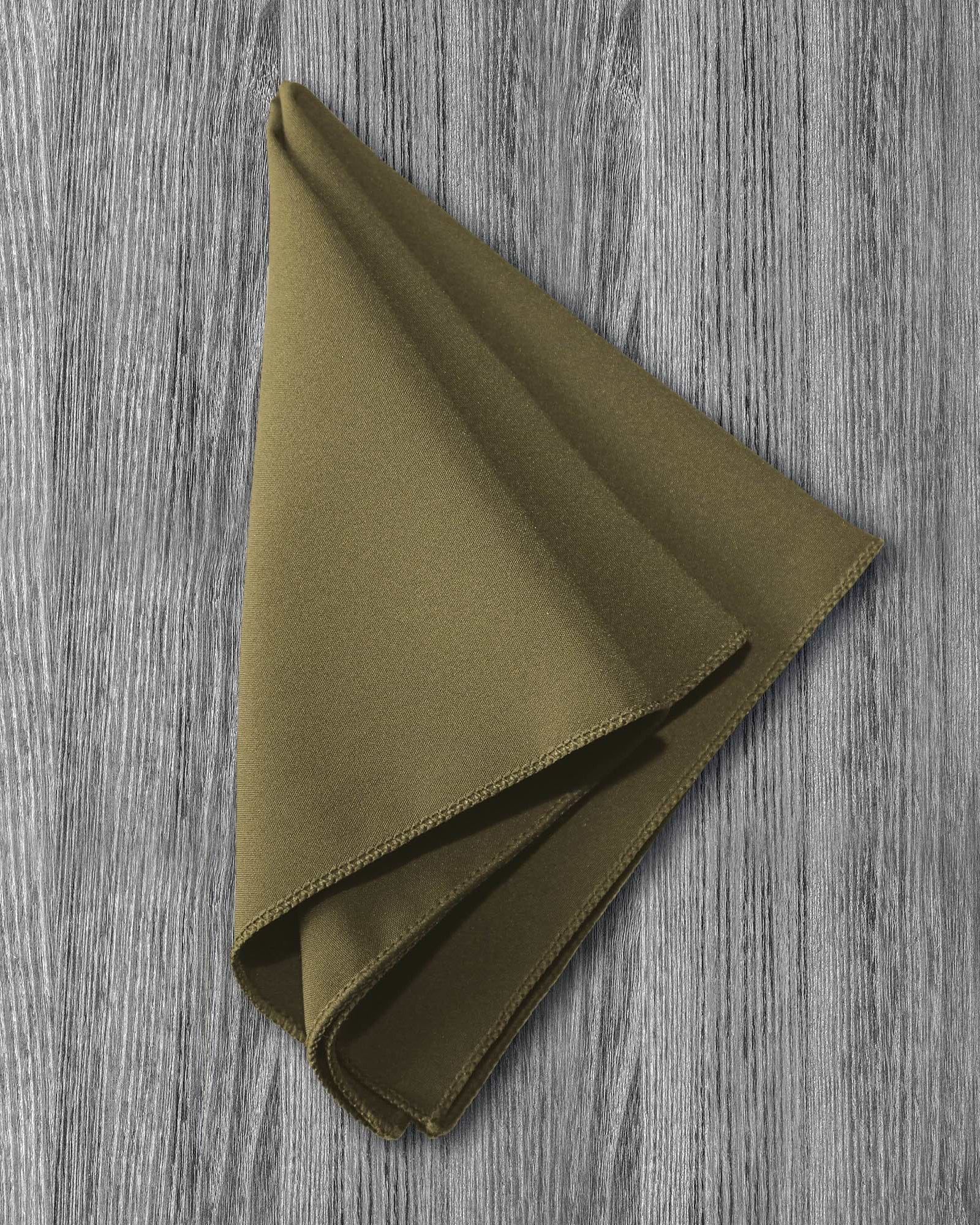 Pocket Square - Olive