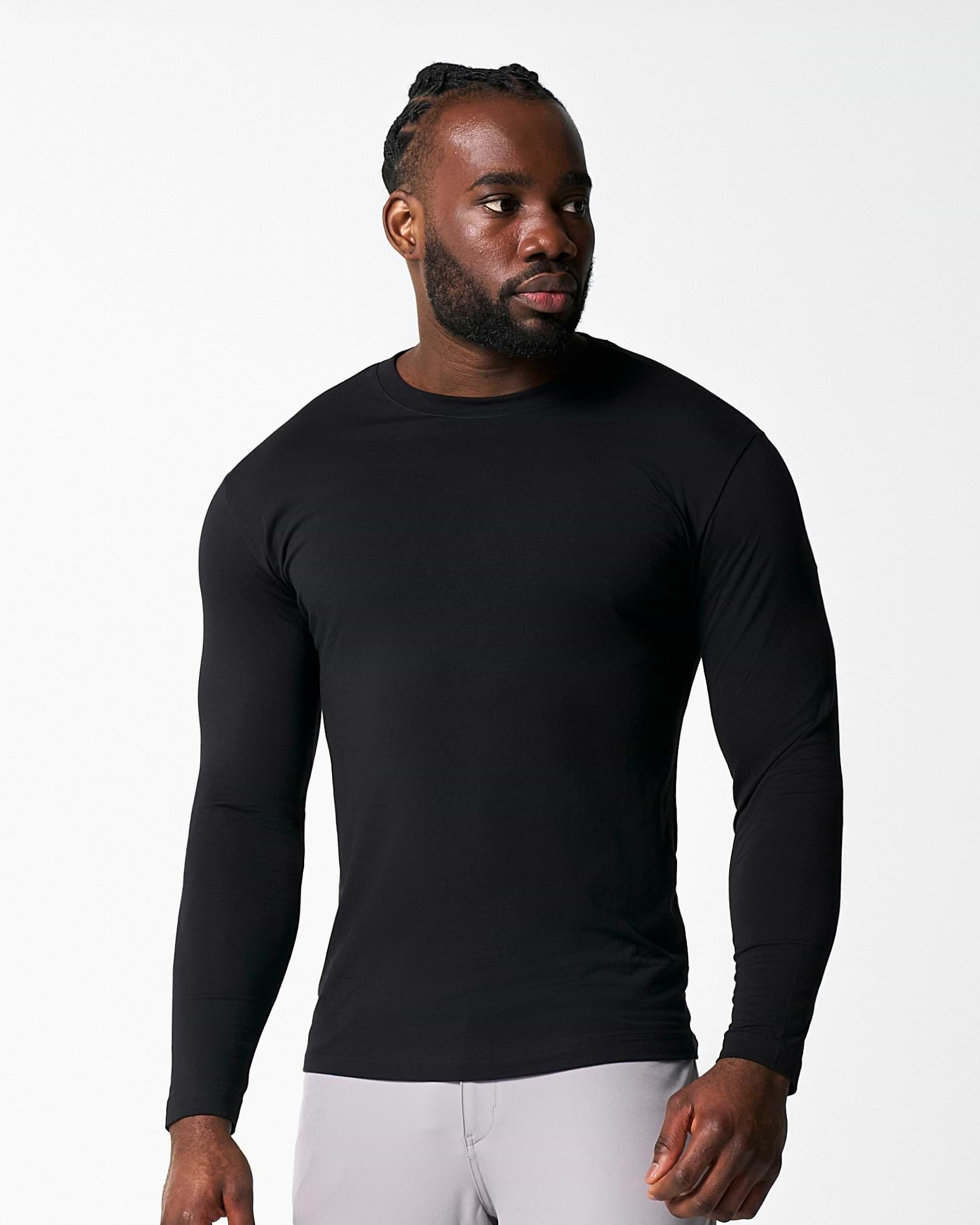 "The Riley" Black Long Sleeve Crewneck