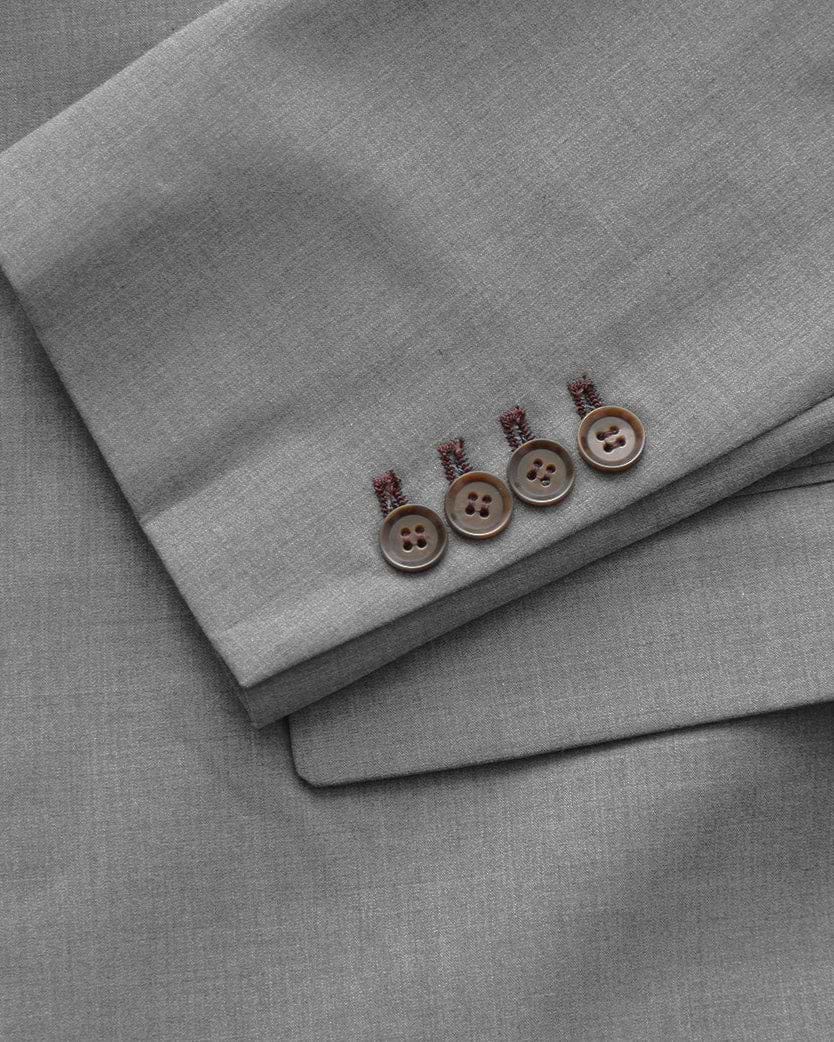 Athletic Fit Stretch Blazer - Lightweight Heathered Smoked Grey