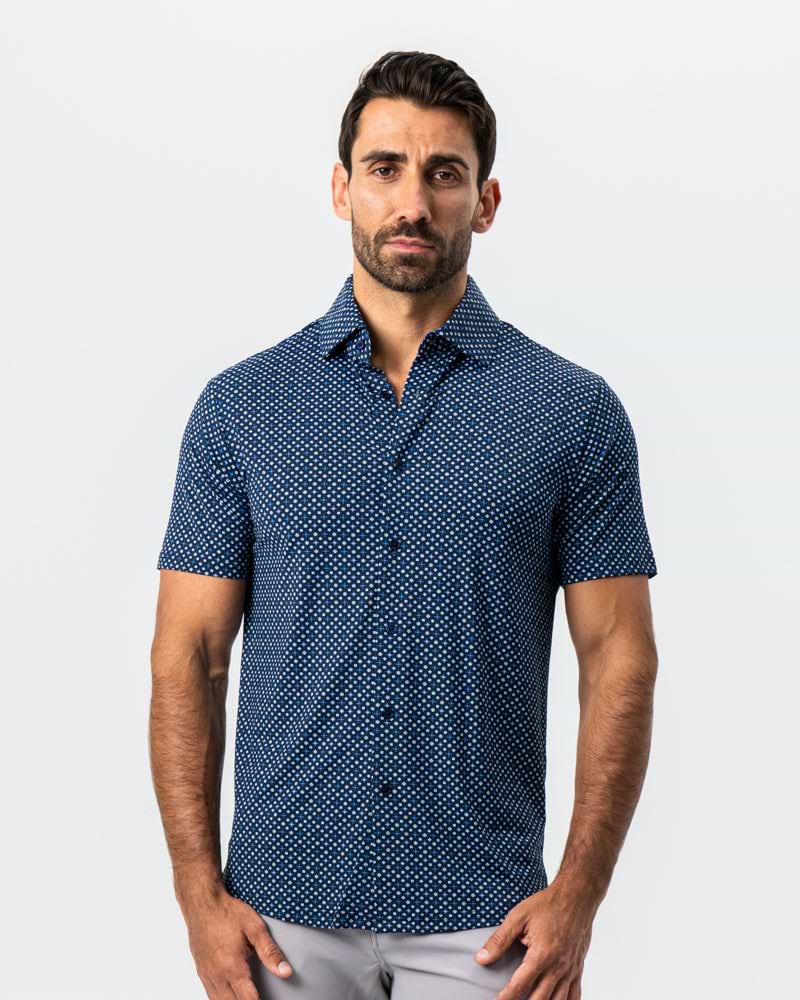 "The Theo" Geo Flower Print