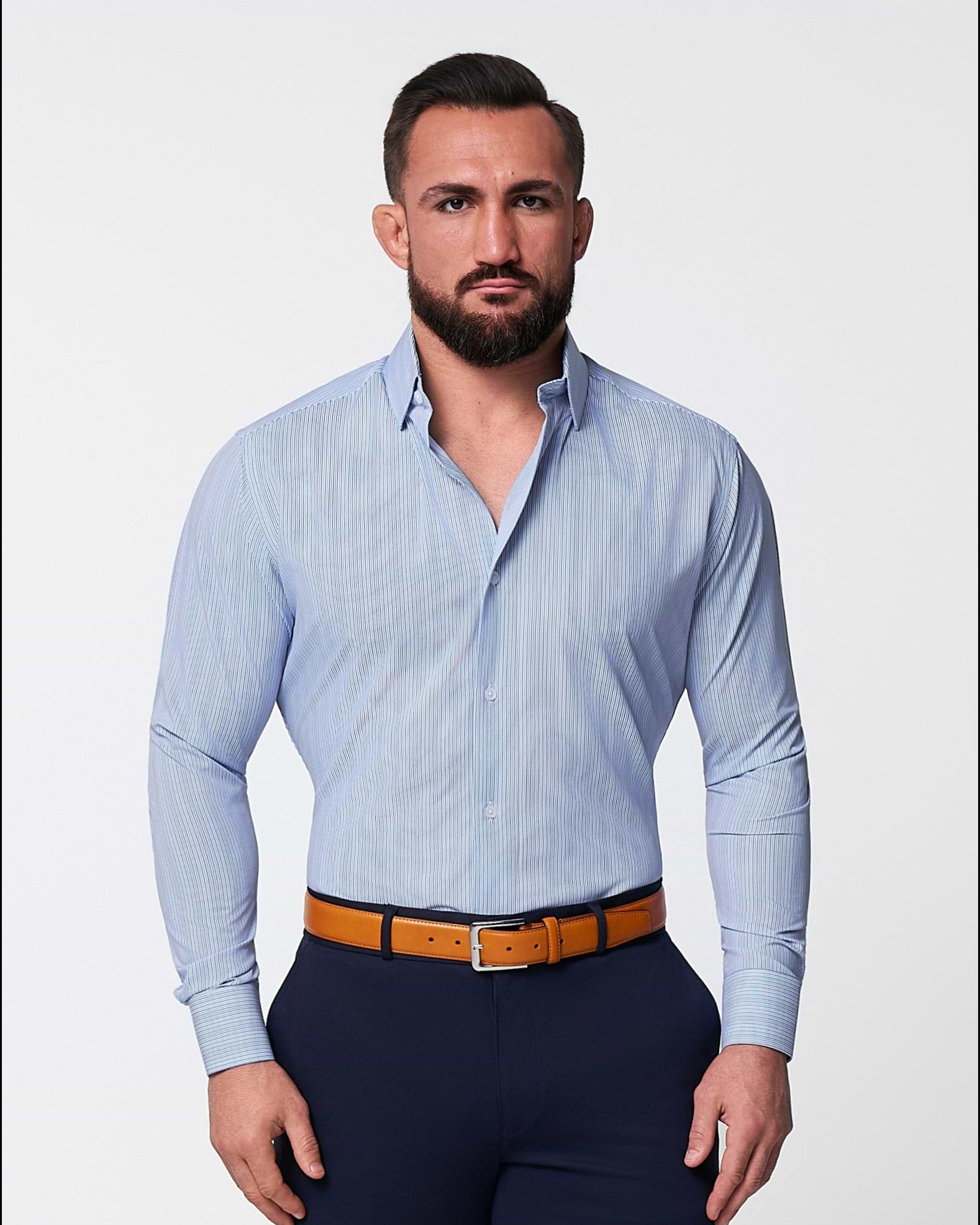 "The Bruce" Multicolor Pinstripe