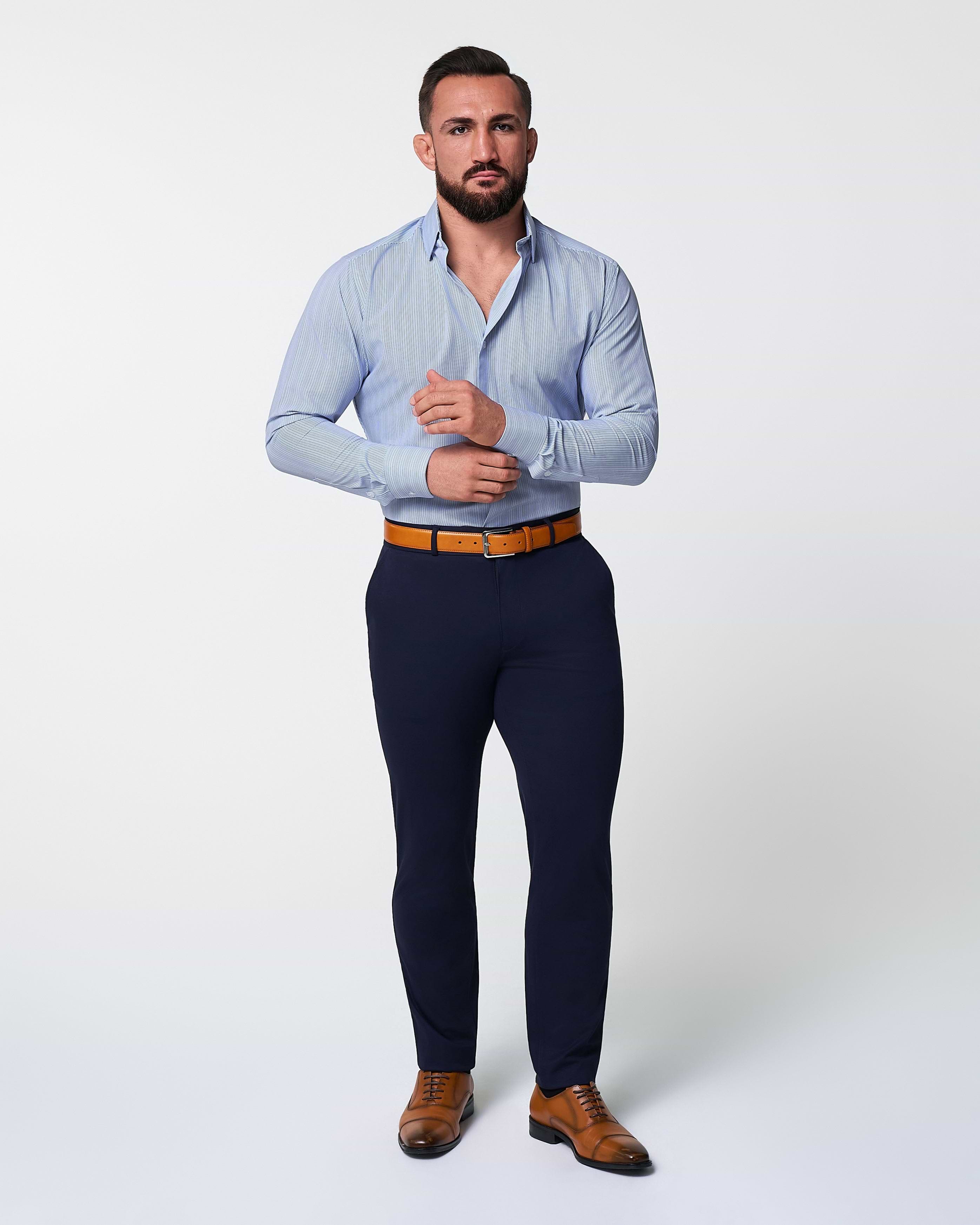 "The Bruce" Multicolor Pinstripe