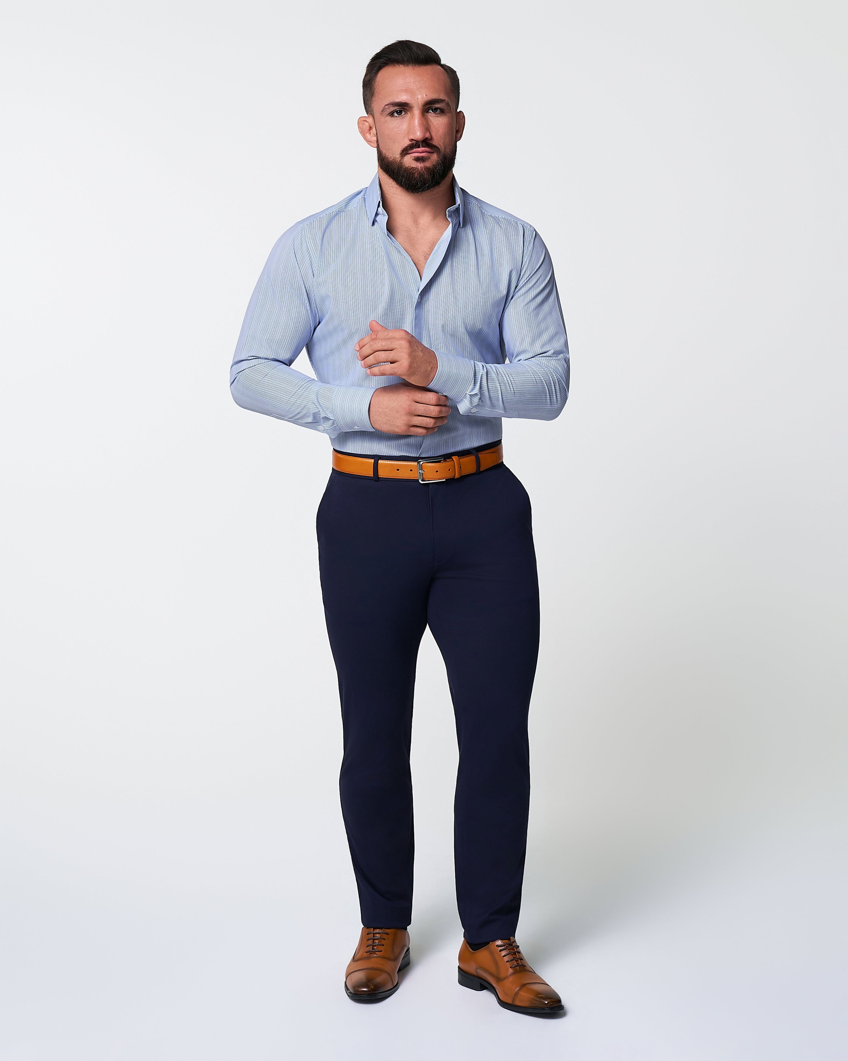 "The Bruce" Multicolor Pinstripe