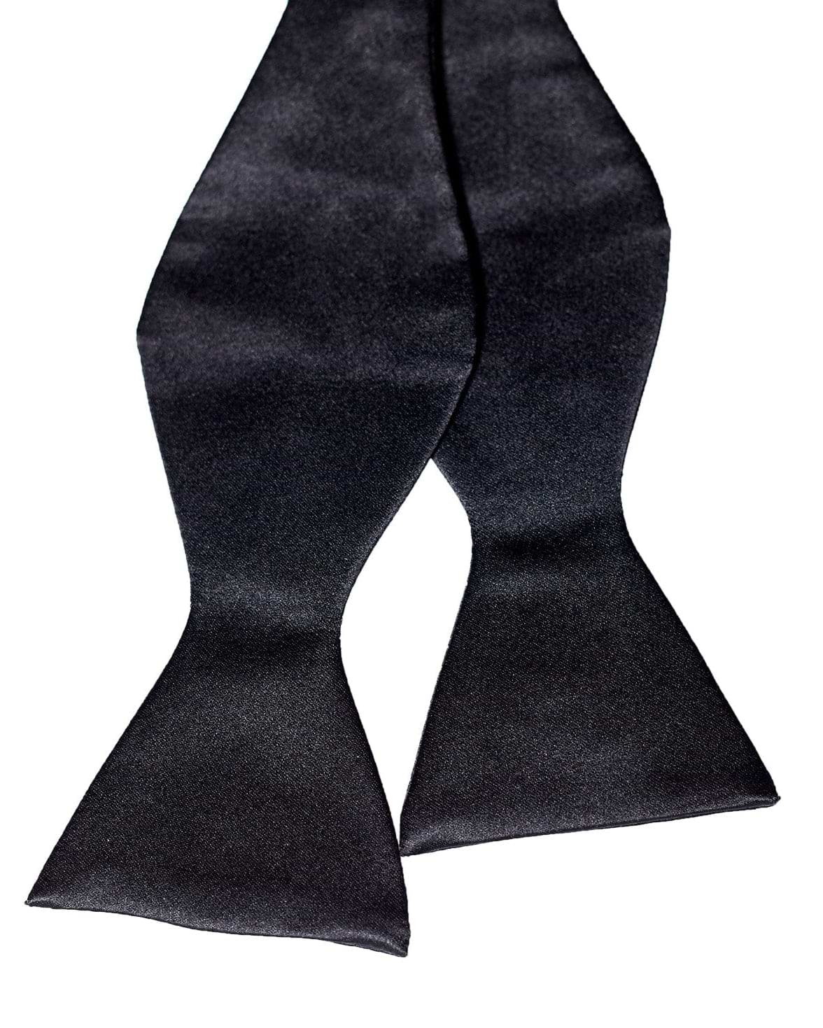 Black Silk Bowtie