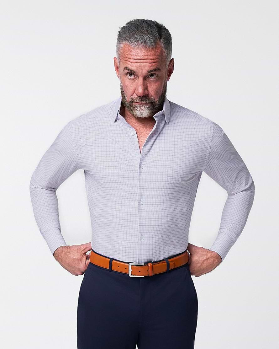 "The Buck" Orange and Blue Pattern