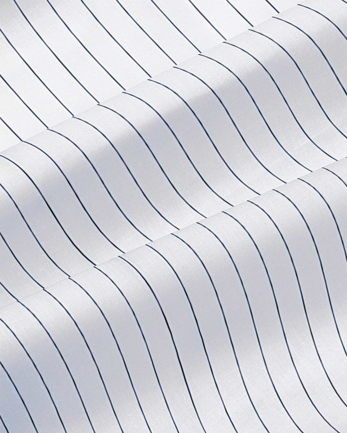 "The Cape" Wide Navy Stripe
