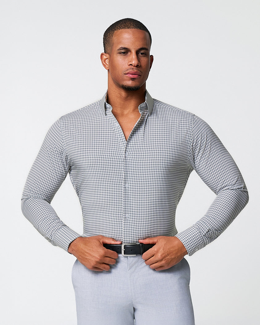 "The Chaney" Forest Green Gingham